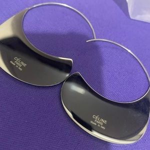 Celine Silver Swirl Earrings